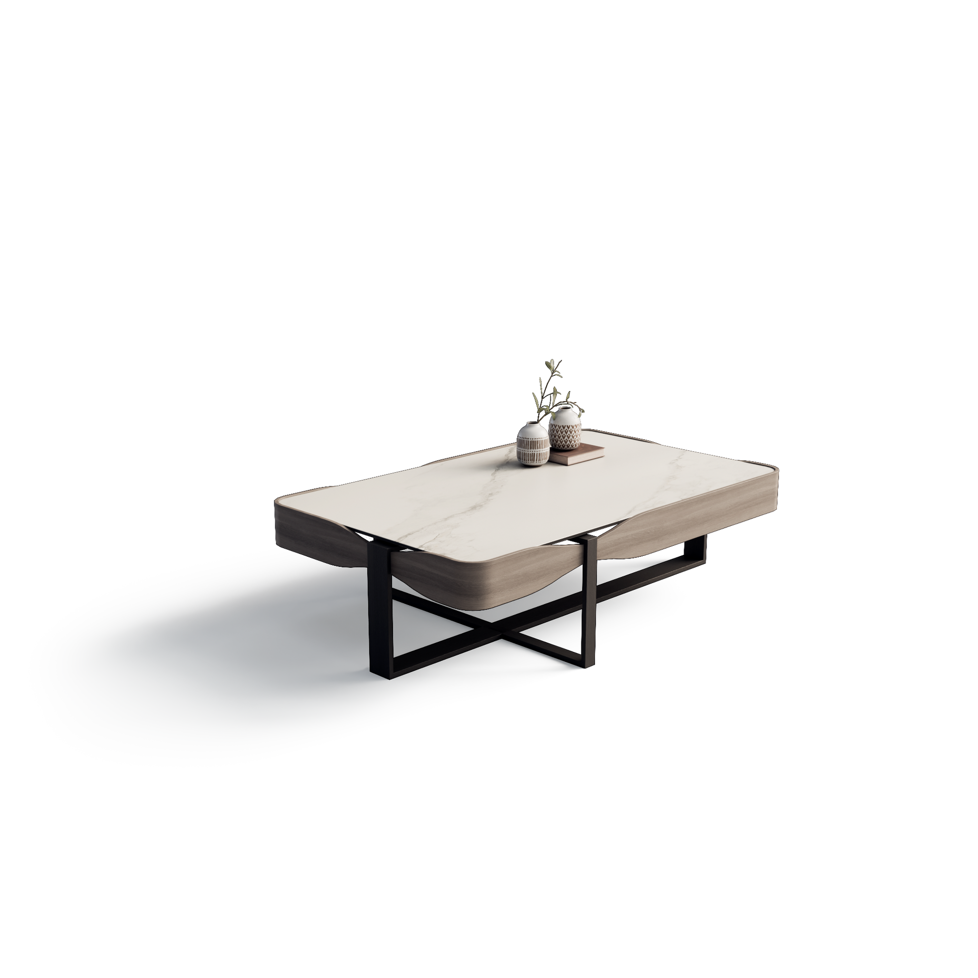 Vitti Merak Coffee Tables in Storm | Luxury Furniture India
