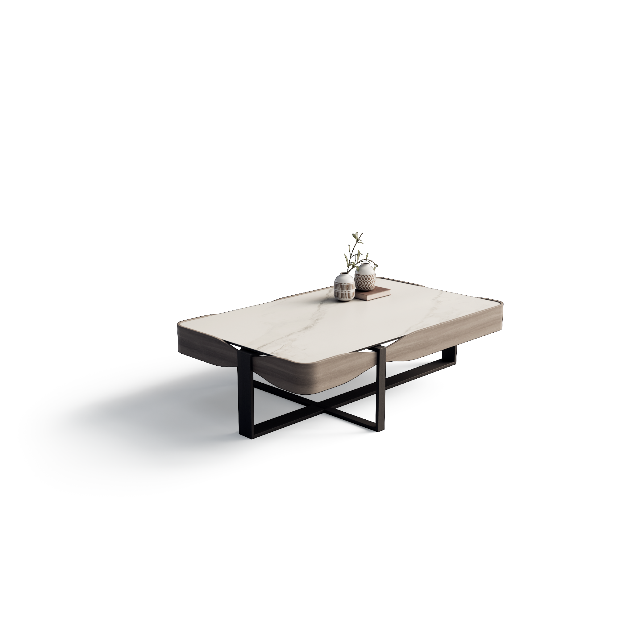 Vitti Merak Coffee Tables in Storm | Luxury Furniture India