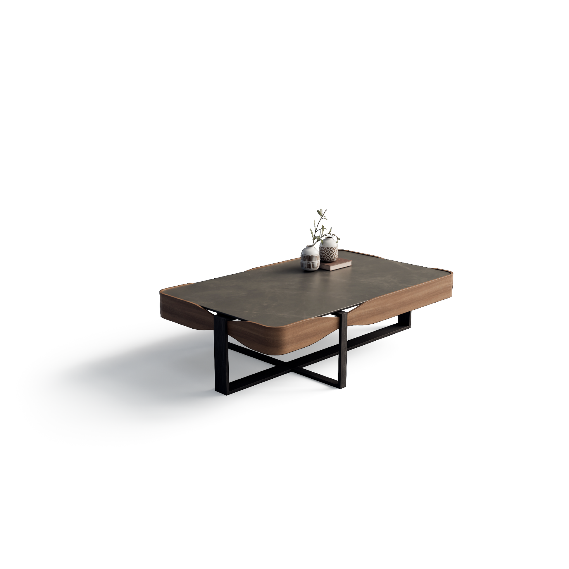 Vitti Merak Coffee Tables in Glass | Luxury Furniture India