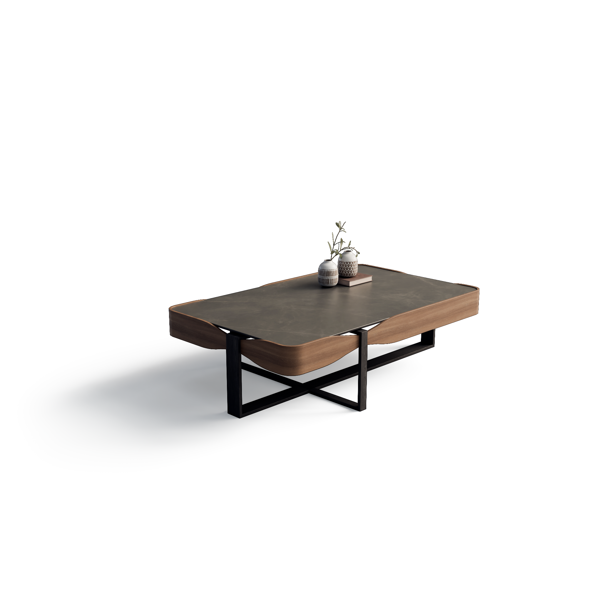 Vitti Merak Coffee Tables in Glass | Luxury Furniture India