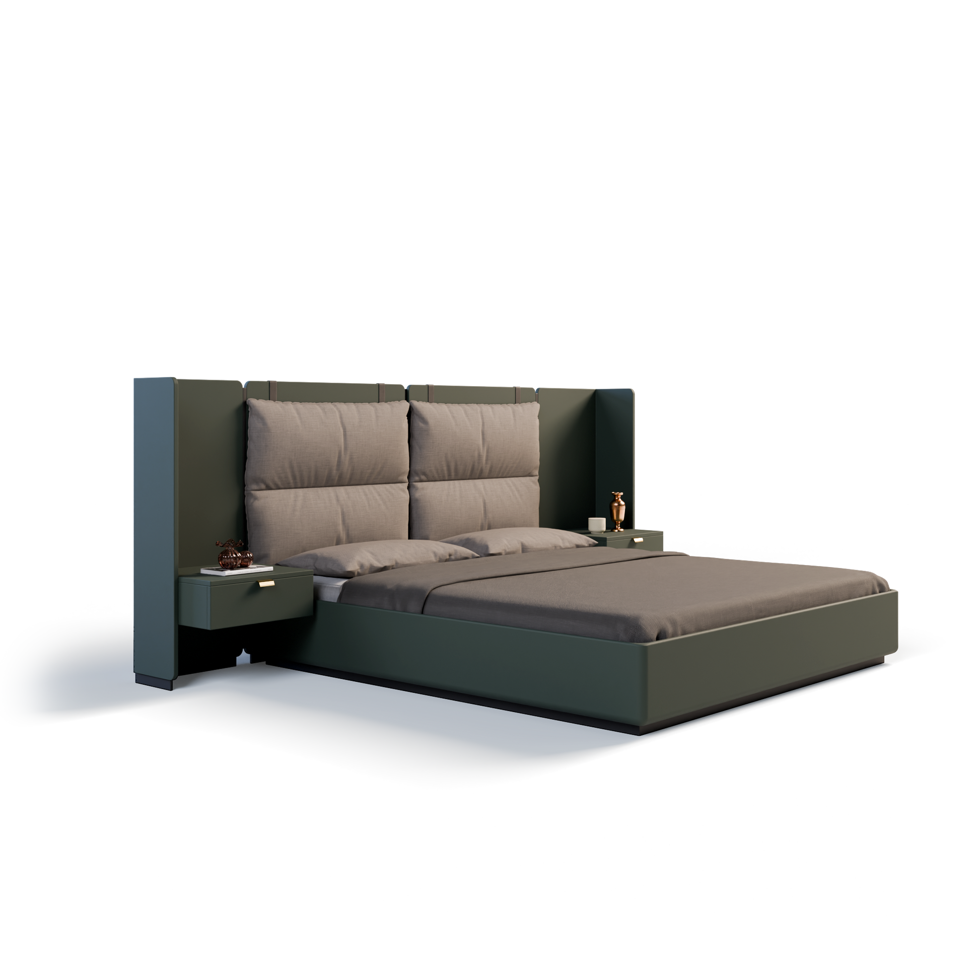 Vitti Estrella Bed in Champagne | Luxury Furniture India
