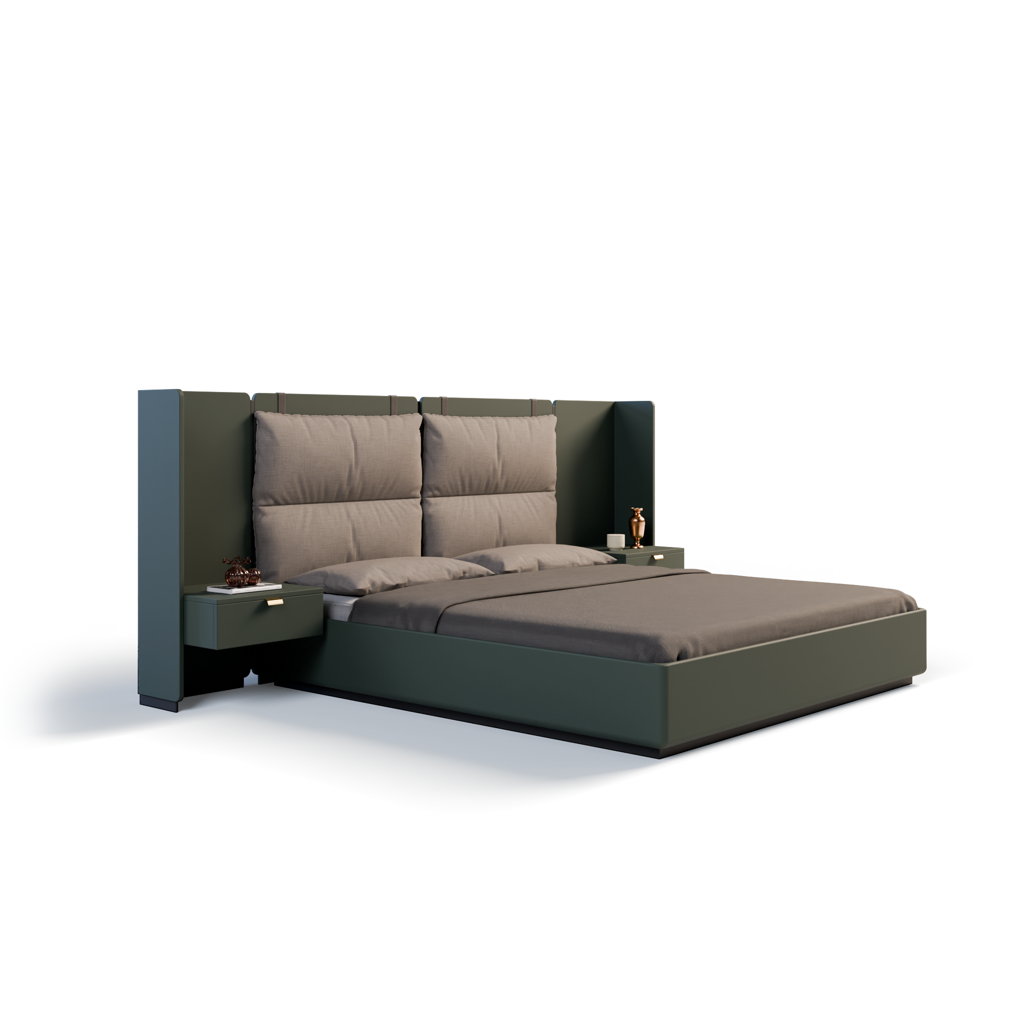 Vitti Estrella Bed in Champagne | Luxury Furniture India