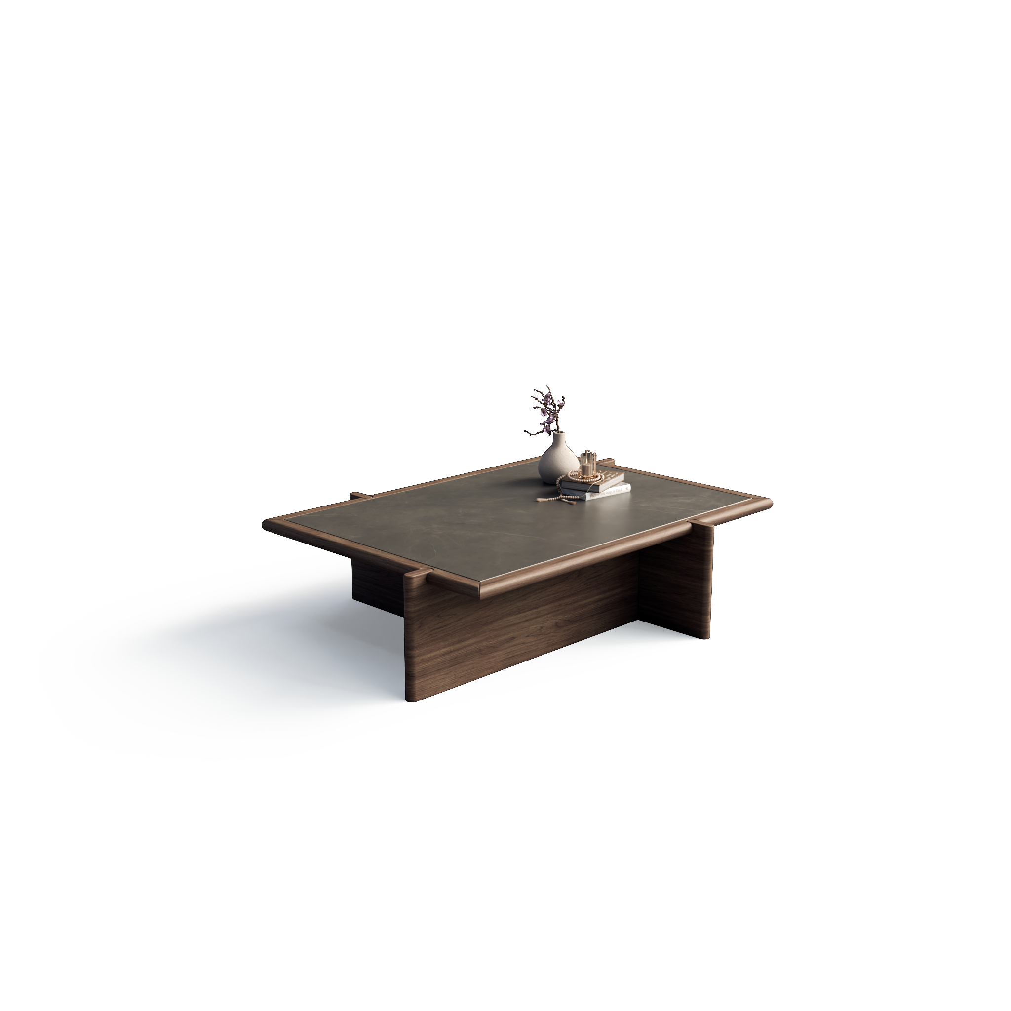 Vitti Vista Coffee Tables in Storm 1 Seater | Luxury Furniture India