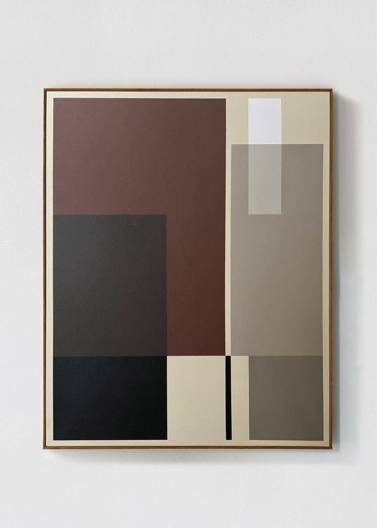 Geometric Block Wall Art